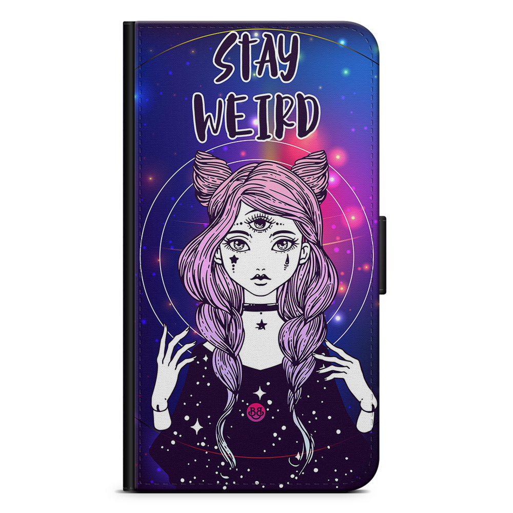 Xiaomi 12 Pro Wallet Case - Stay Weird