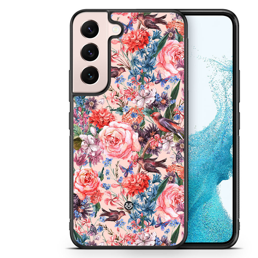 Samsung Galaxy S23 5G Case - Birds & Flowers