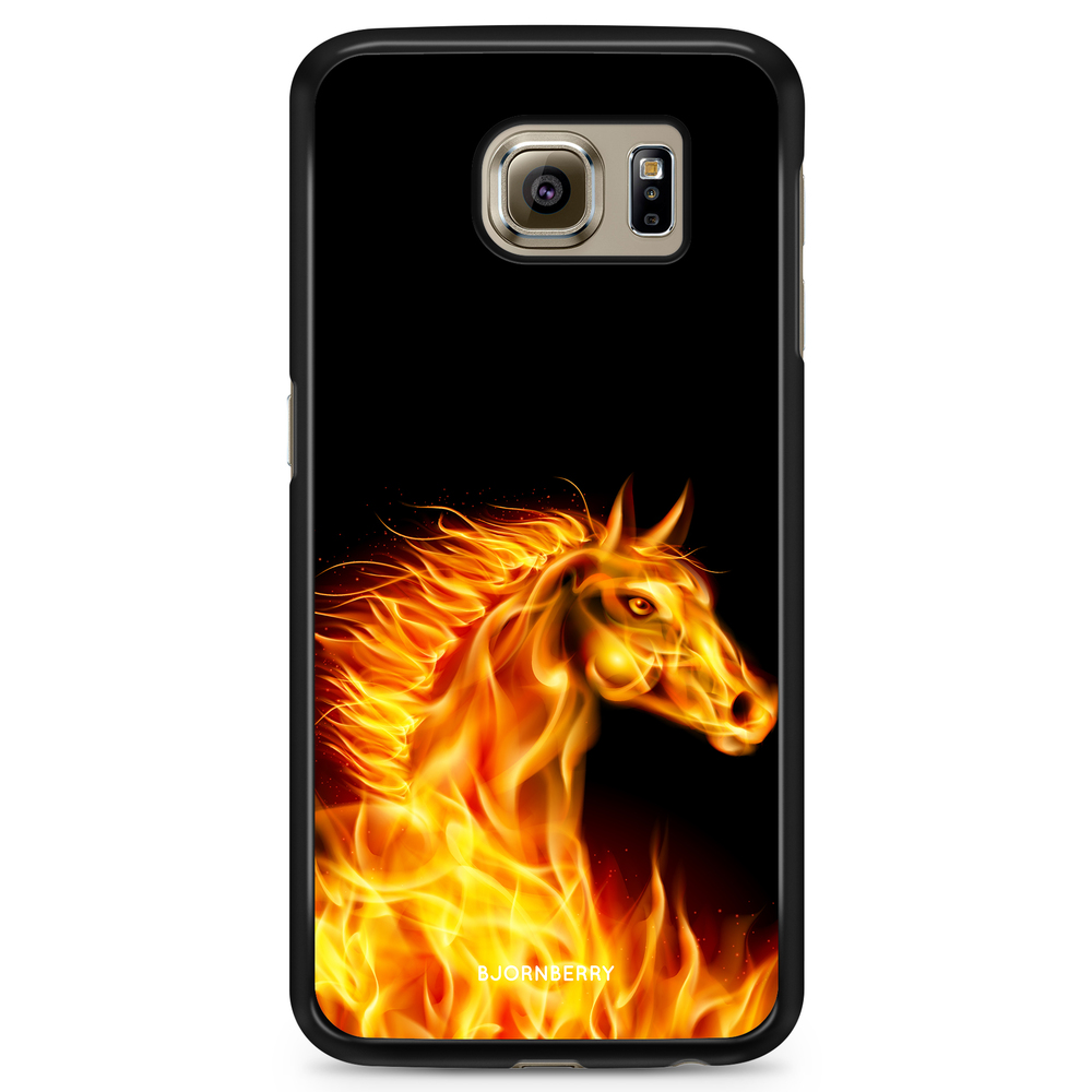 Samsung Galaxy S6 Case - Flames Horse