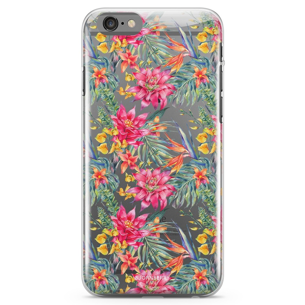 iPhone 6 Plus/6s Plus TPU Case - Vintage Floral