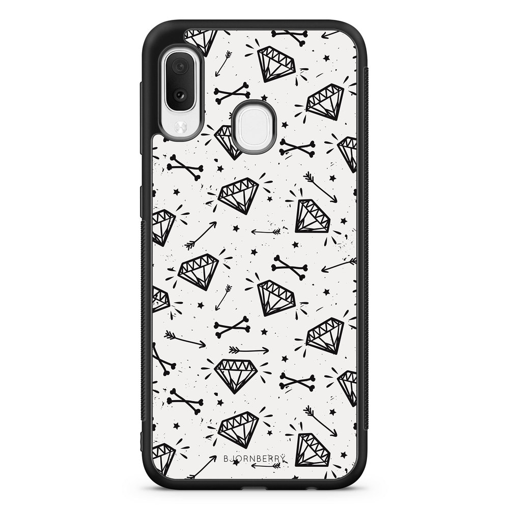 Samsung Galaxy A20e Case - Diamond Pattern