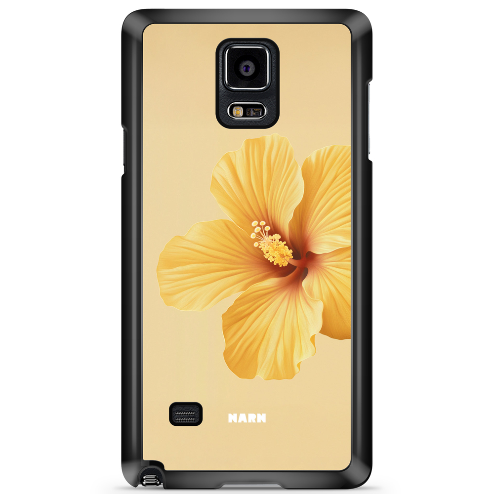 Samsung Galaxy Note 4 Case - Hibiscus Era - Lemon