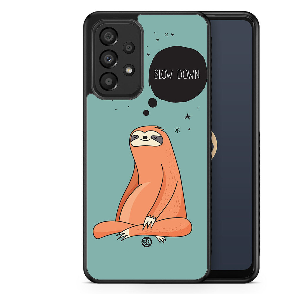 Samsung Galaxy A33 5G Case - Slow down Sloth