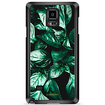 Samsung Galaxy Note 4 Skal - Gröna Löv