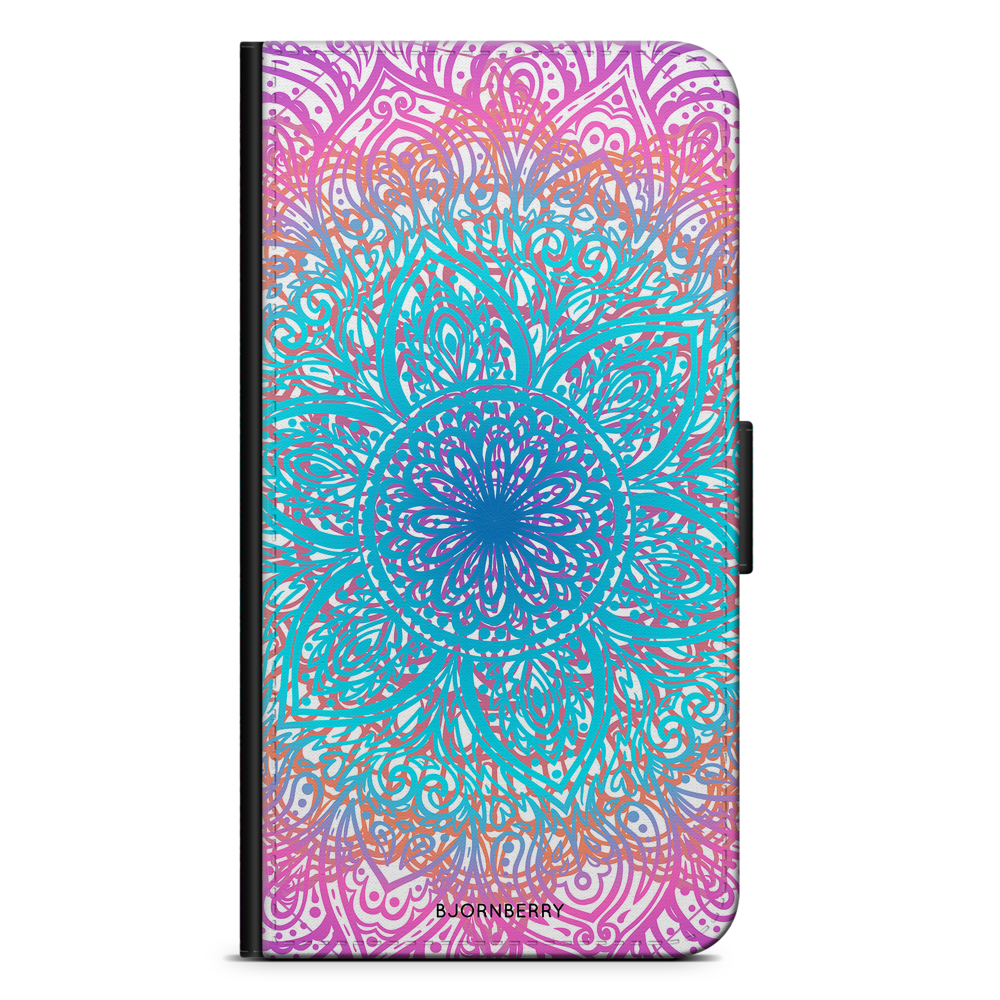 Huawei Y6 (2017) Wallet Case - Pastel Mandala
