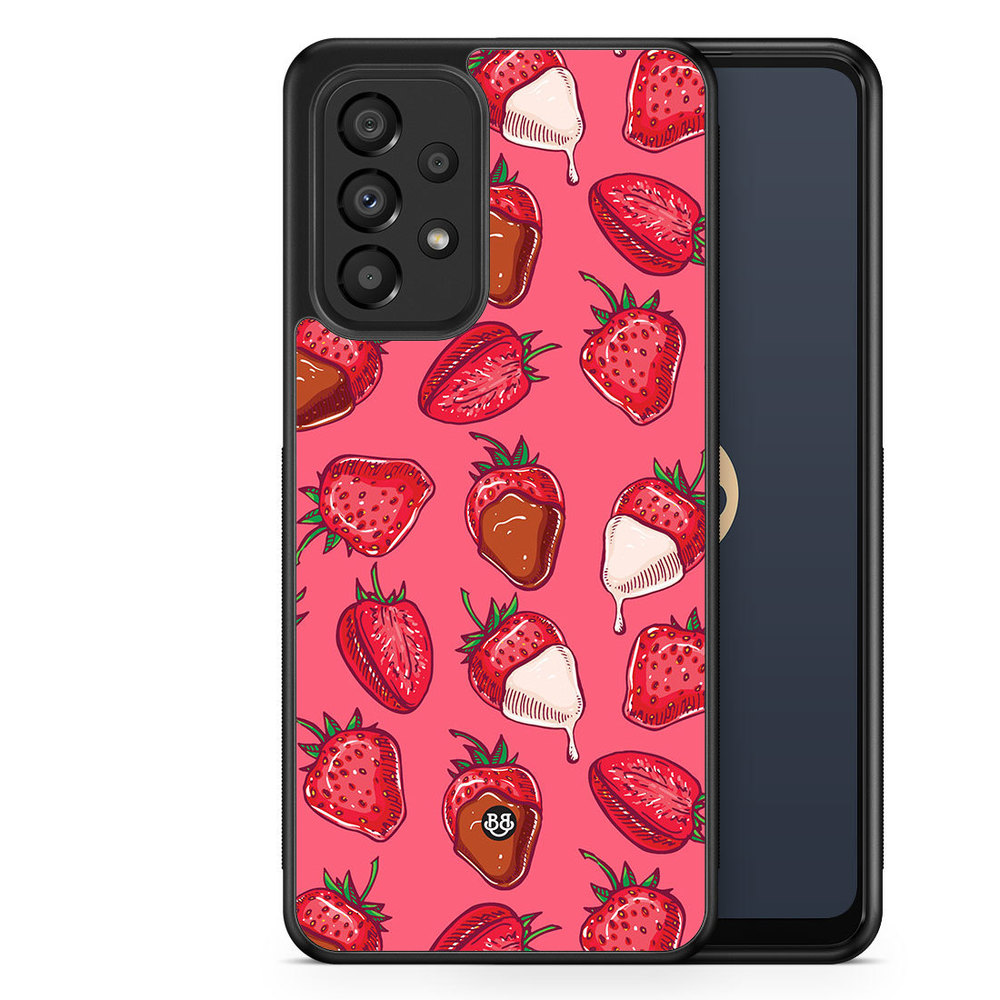 Samsung Galaxy A33 5G Case - Strawberry Chocolate