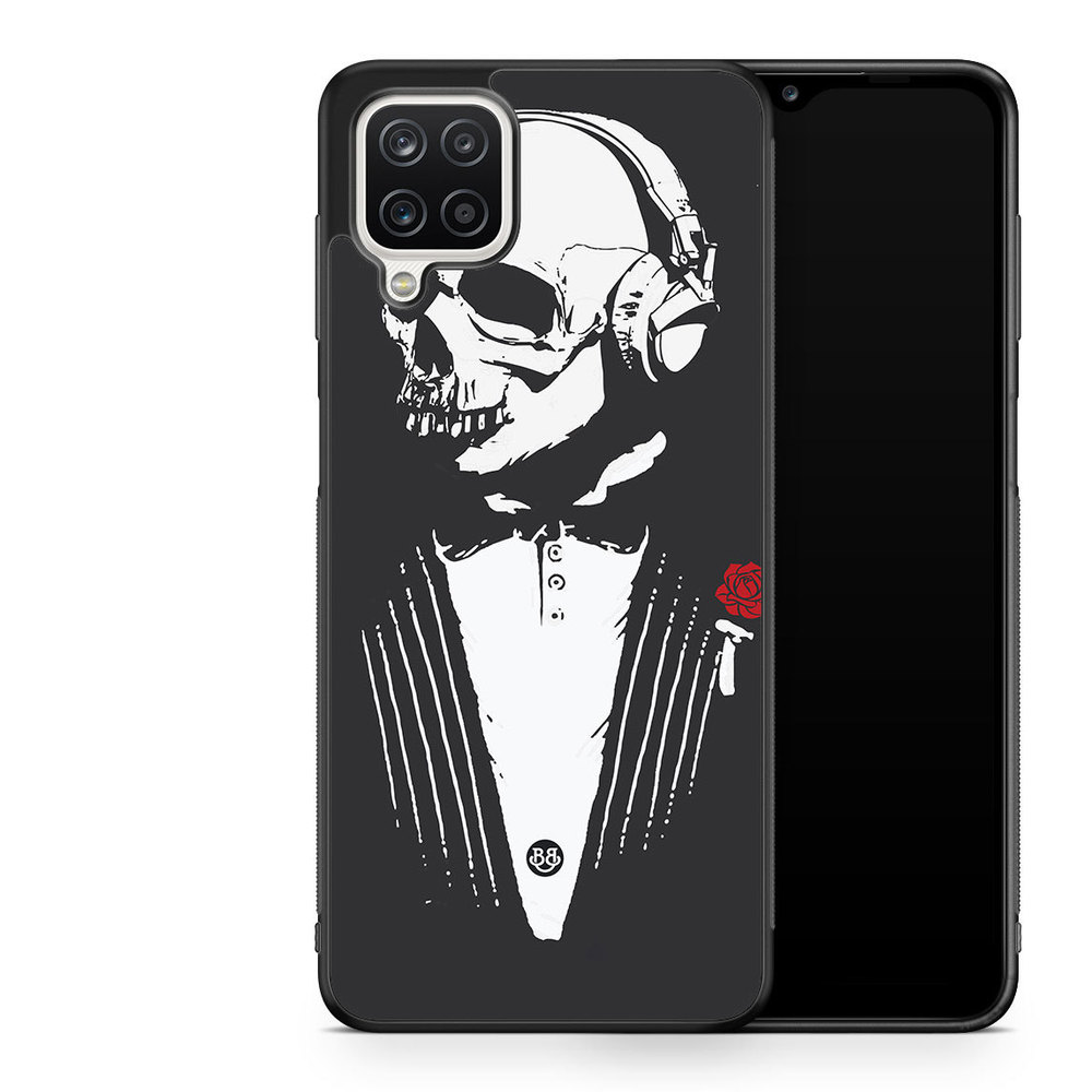 Samsung Galaxy A12 Case - Skull