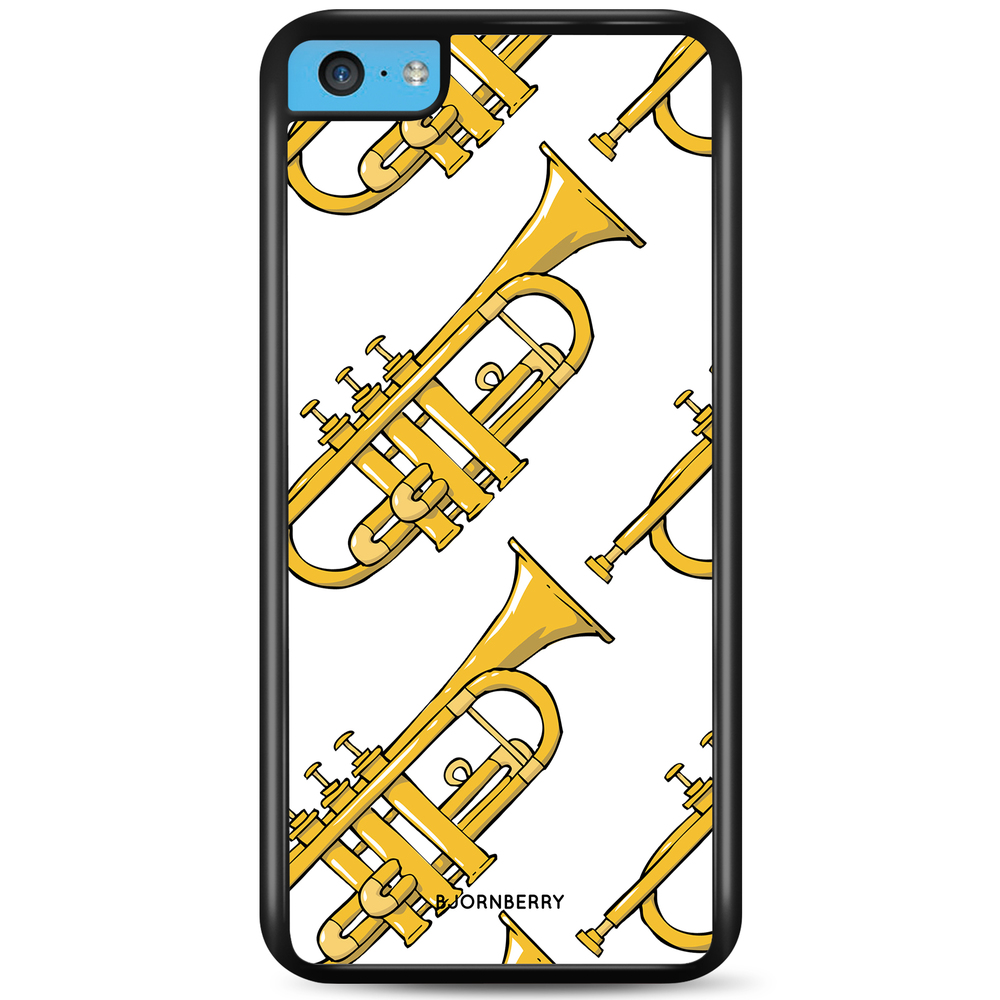 iPhone 5C Case - Trumpet Pattern