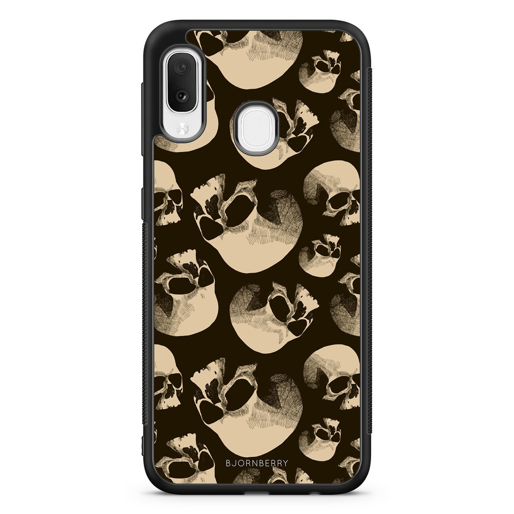 Samsung Galaxy A20e Case - Skull Pattern