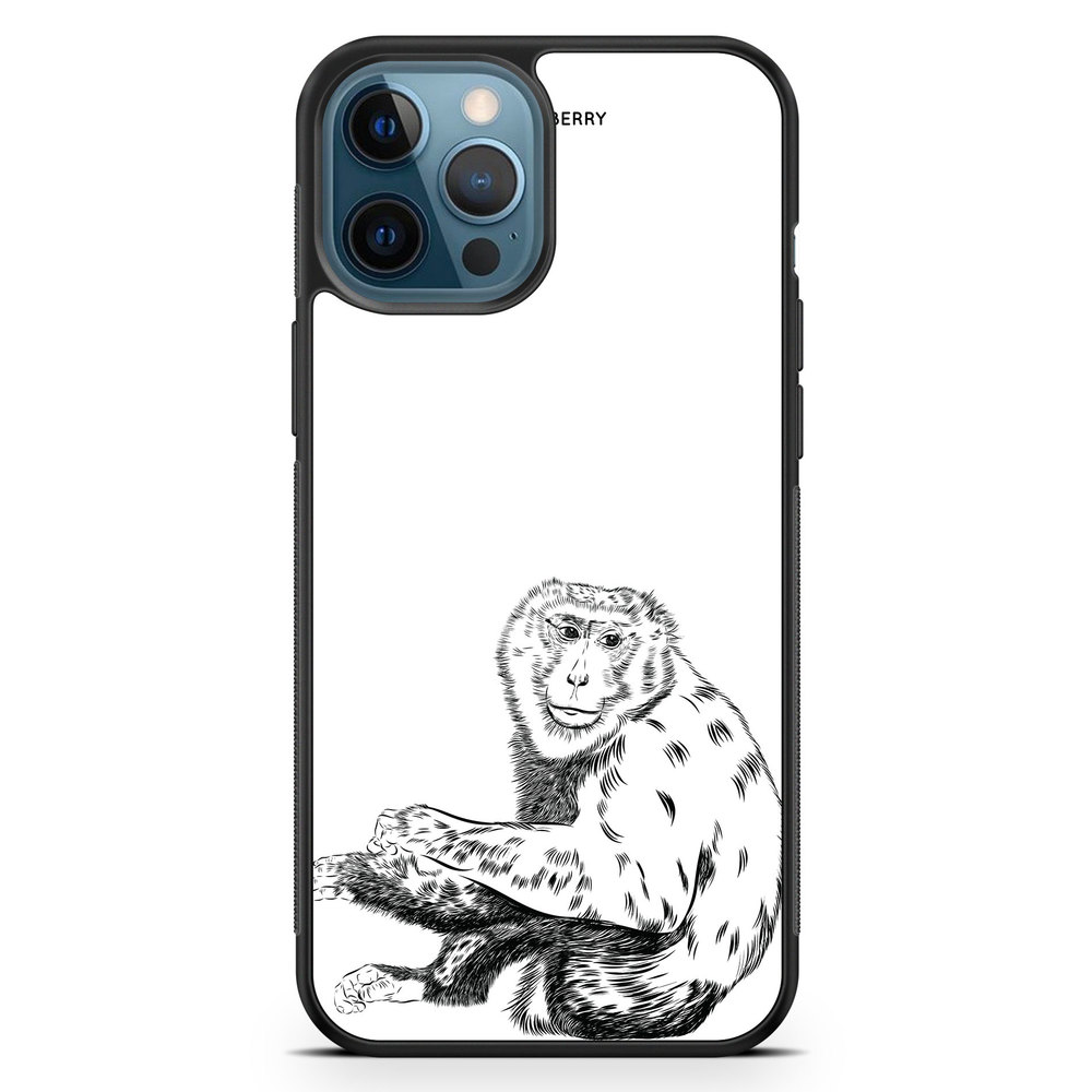 iPhone 12 Pro Case - Calm Monkey
