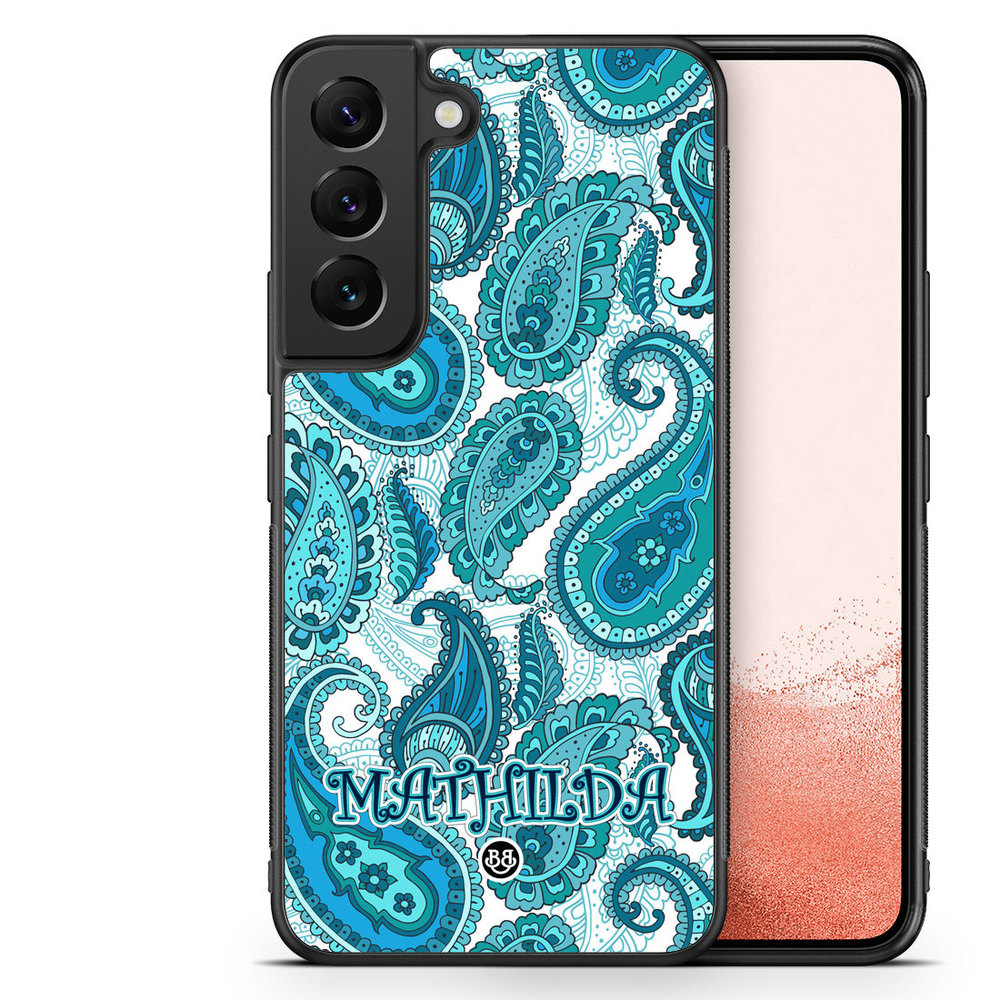 Samsung Galaxy S22 Plus 5G Custom Case - Paisley Name