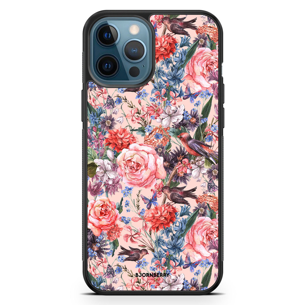 iPhone 12 Pro Case - Birds & Flowers