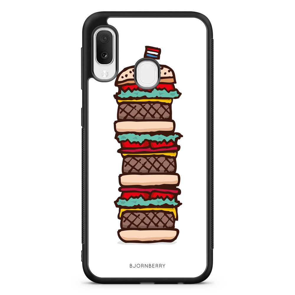 Samsung Galaxy A20e Case - Giant hamburger