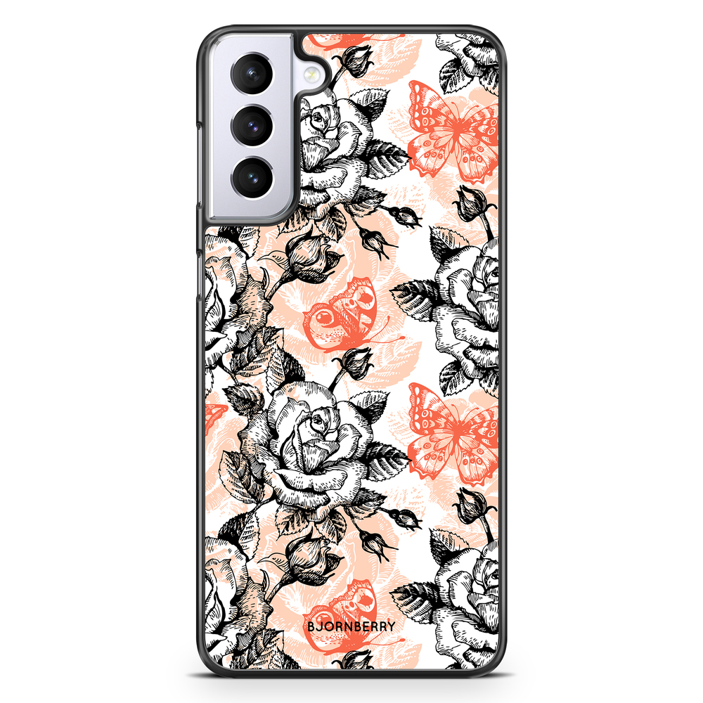 Samsung Galaxy S21 Plus Case - Roses & Butterflies