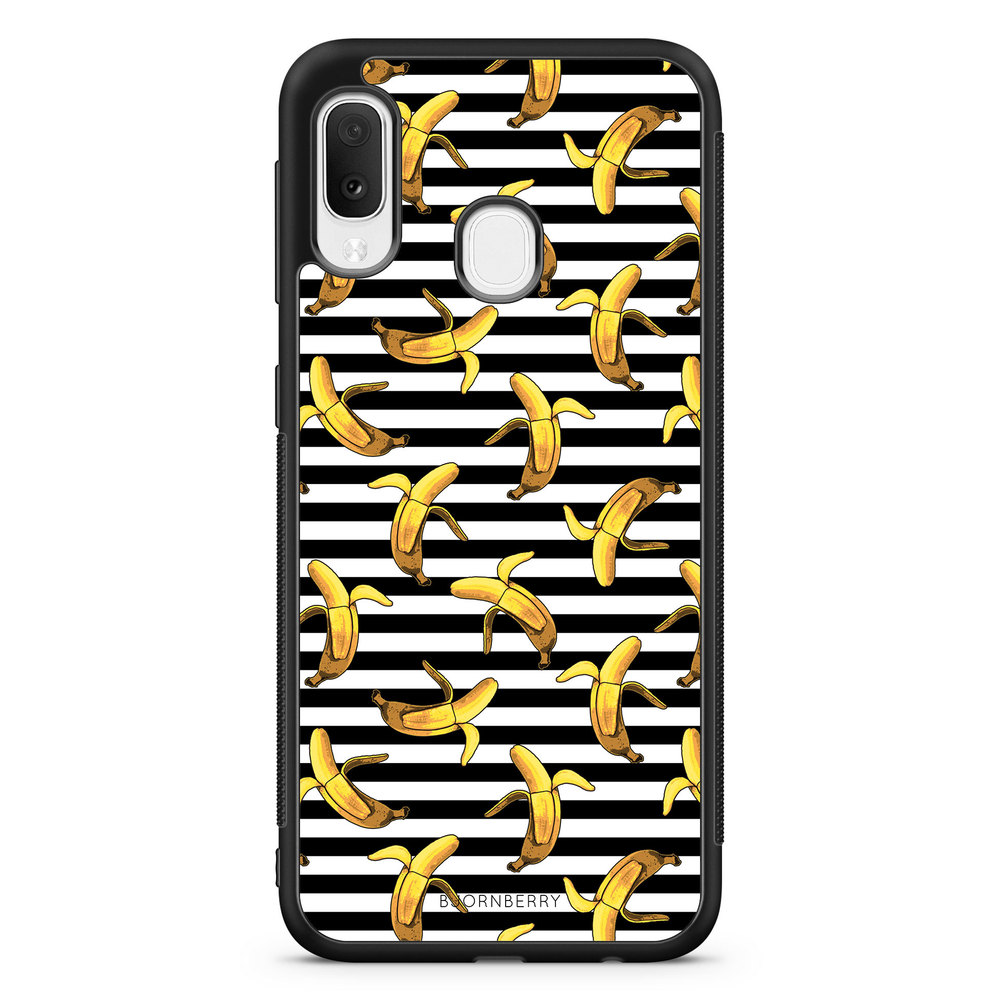 Samsung Galaxy A20e Case - Banana Pattern
