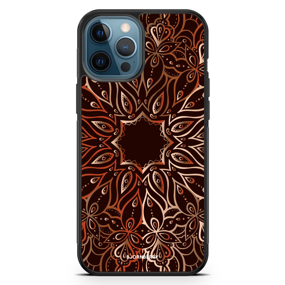 iPhone 12 Pro Case - Bronze Mandala