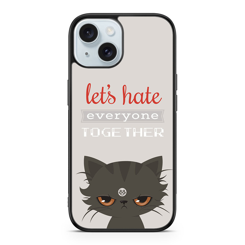 iPhone 15 Case - Angry Cat