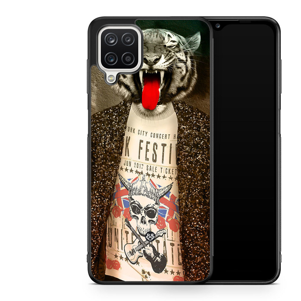 Samsung Galaxy A12 Case - Tiger