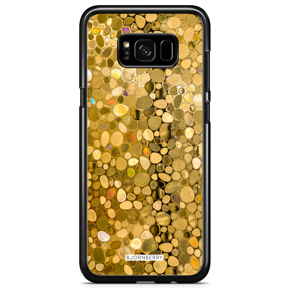Samsung Galaxy S8 Case - Stained Glass Gold