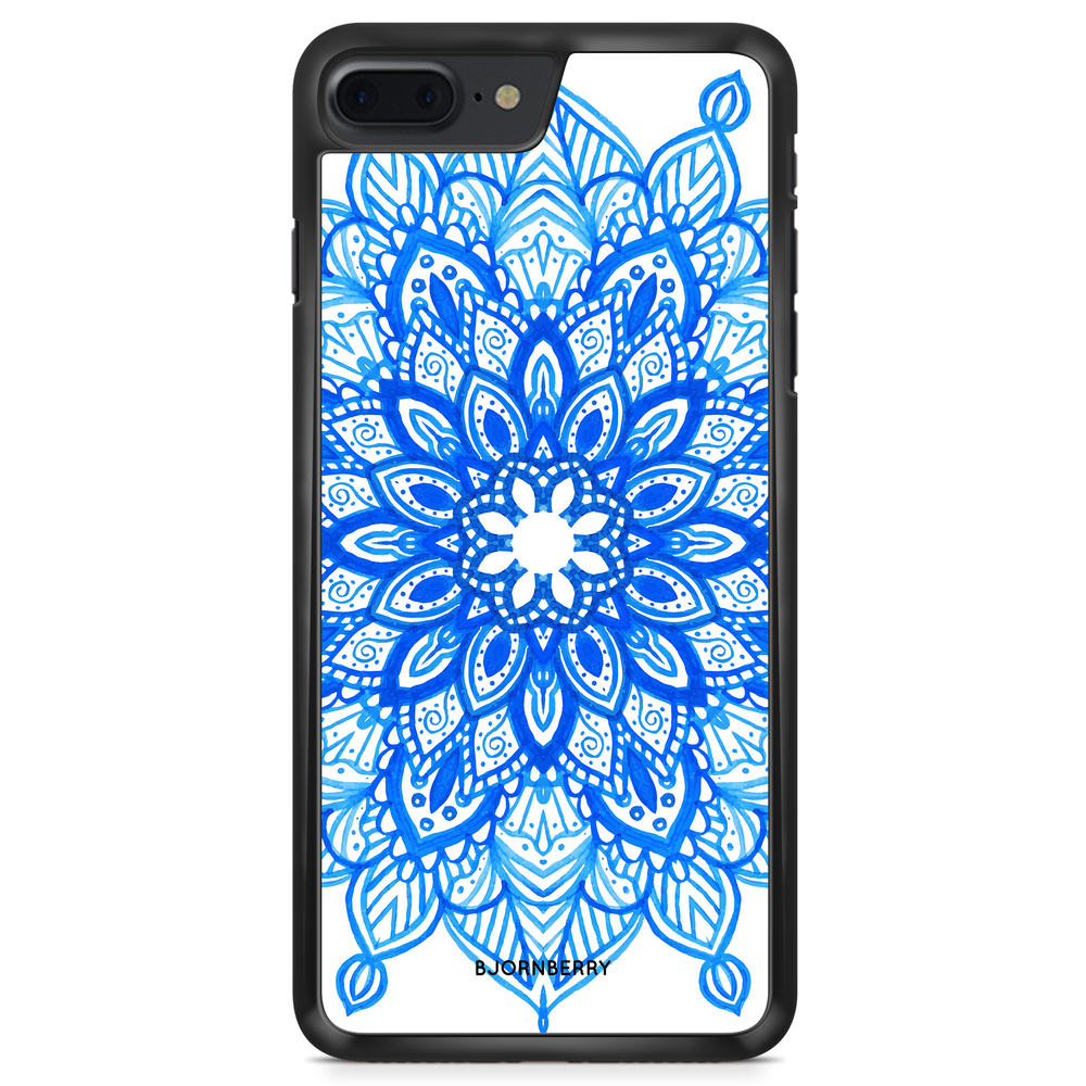 iPhone 8 Plus Case - Blue Mandala
