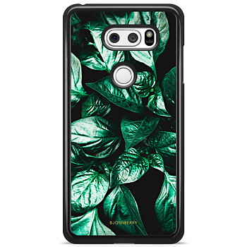 LG V30 Case - Green Leaves