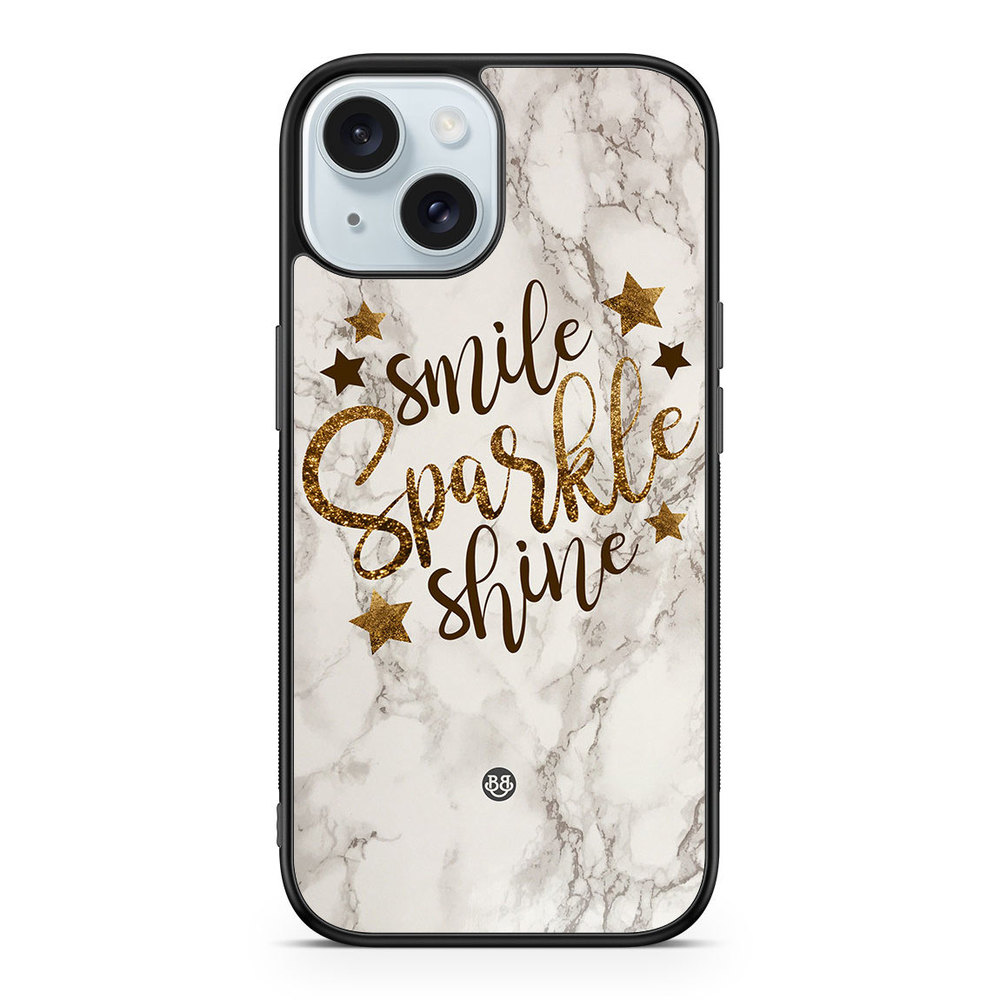 iPhone 15 Case - Smile,Sparkle,Shine