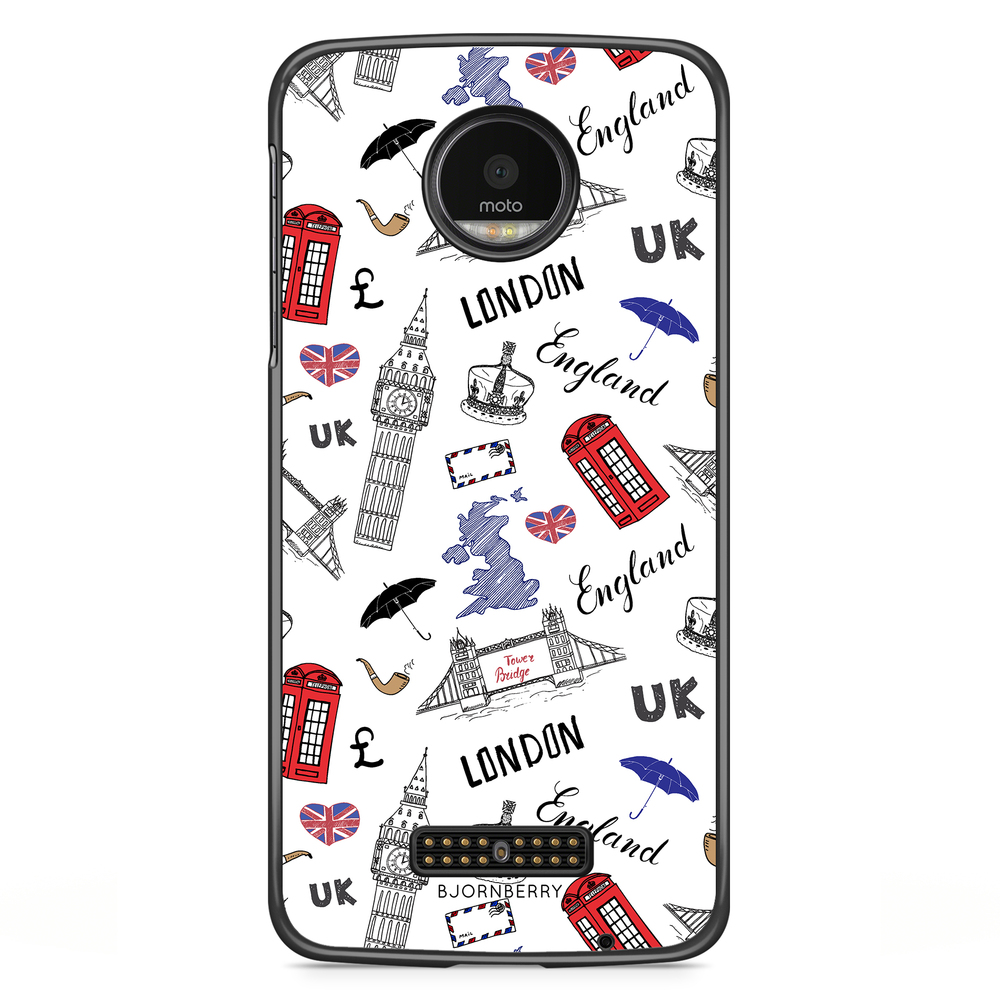 Motorola Moto Z Case - UK Pattern