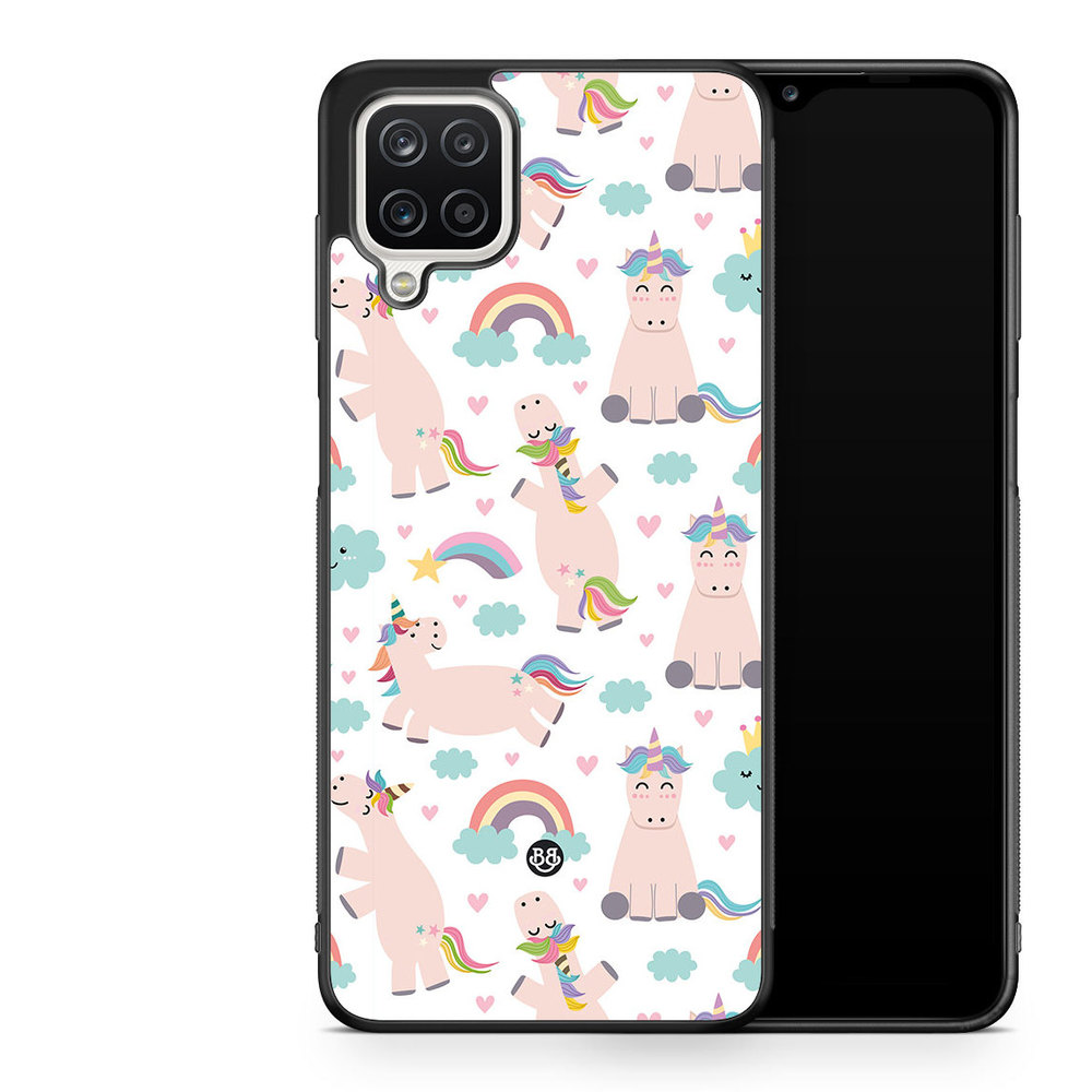Samsung Galaxy A12 Case - Unicorns