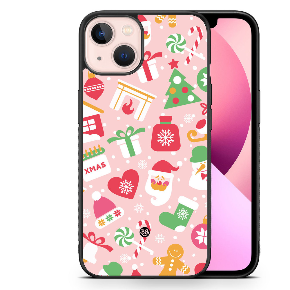 iPhone 13 Case - Pink Christmas
