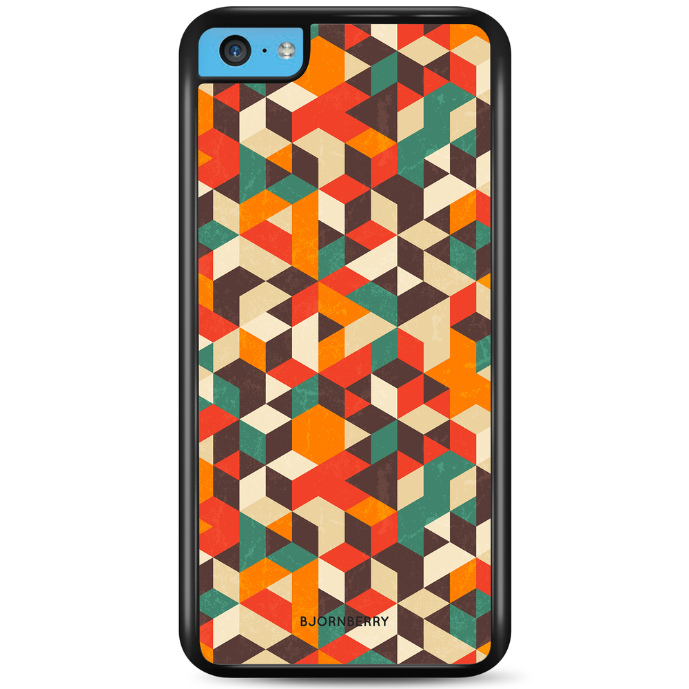 iPhone 5C Case - Retro Geometric