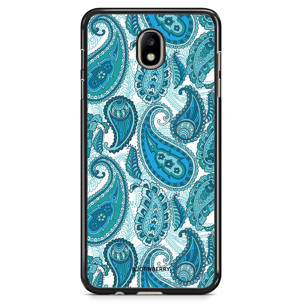 Samsung Galaxy J7 (2017) Case - Blue Paisley