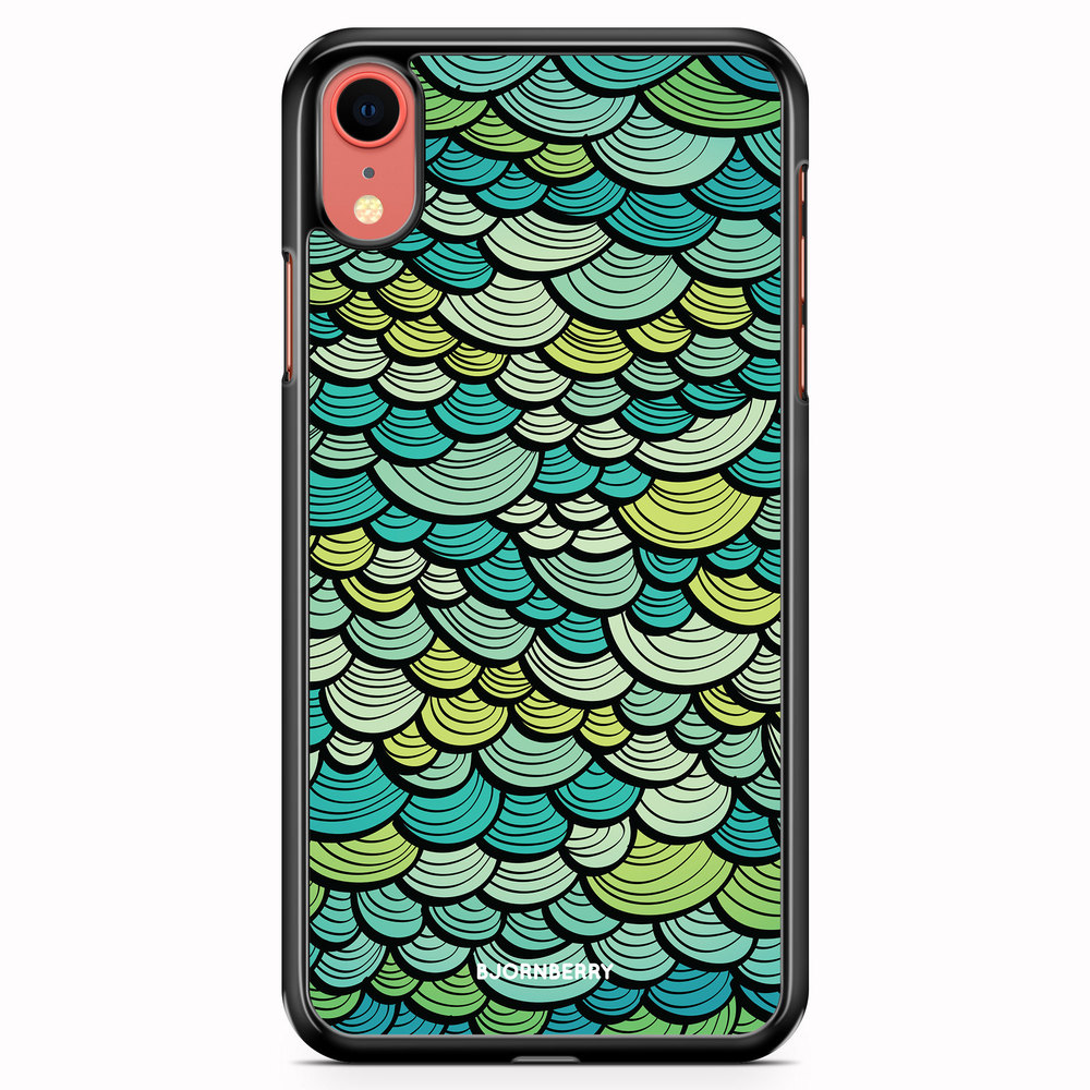 iPhone XR Case - Green Mermaid Scales