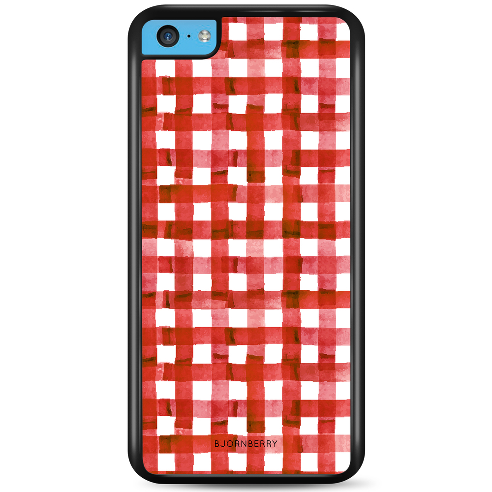 iPhone 5C Case - Red Stripes