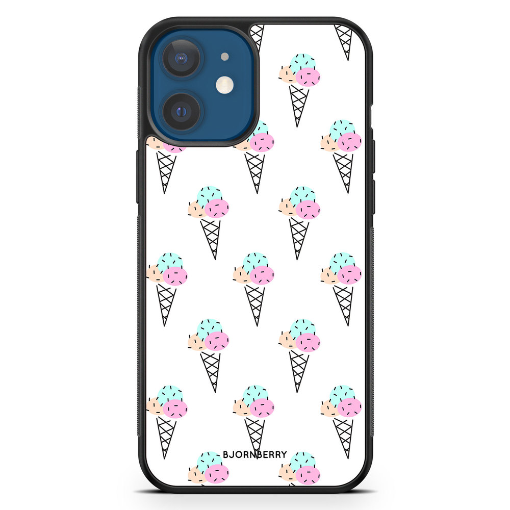 iPhone 12 Case - Ice Cream Pattern