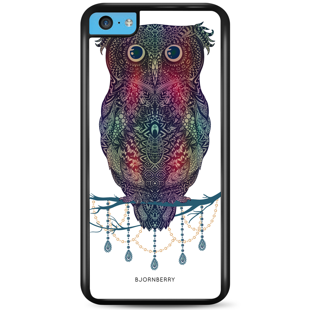 iPhone 5C Case - Mandala Owl