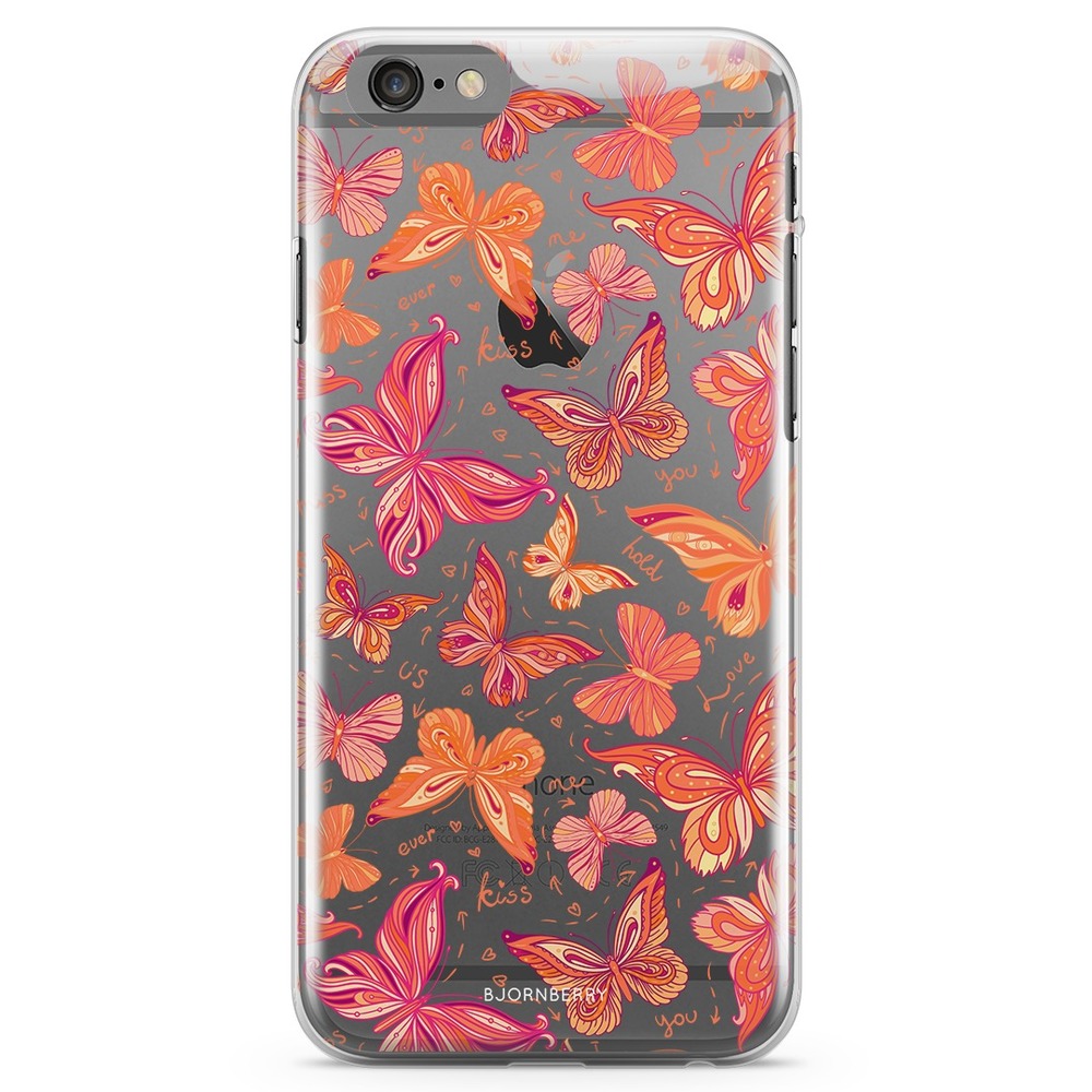 iPhone 6 Plus/6s Plus TPU Case - Butterflies