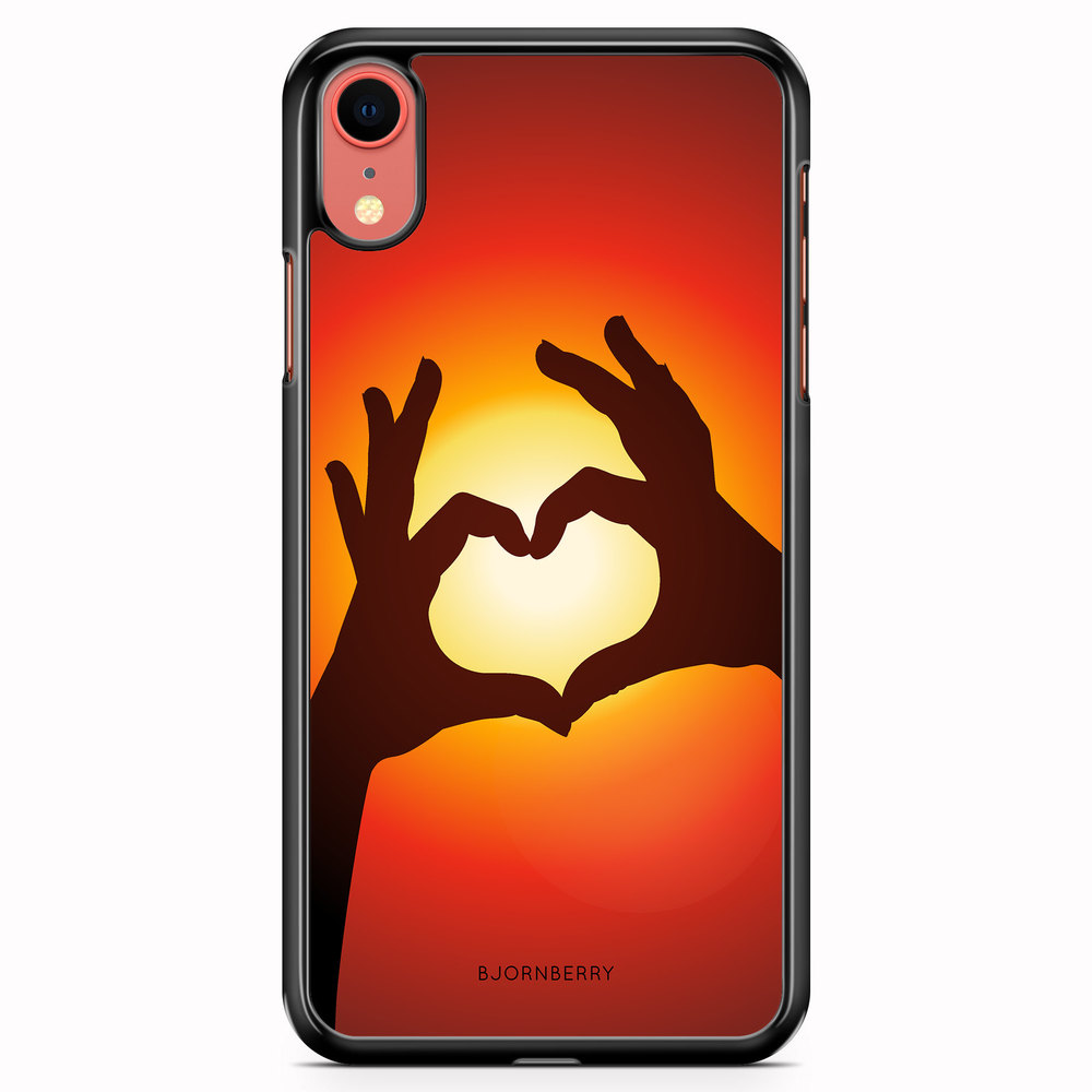 iPhone XR Case - Hands Heart