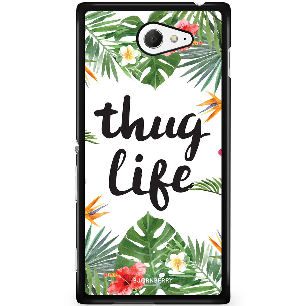 Sony Xperia M2 Aqua Case - Thug Life
