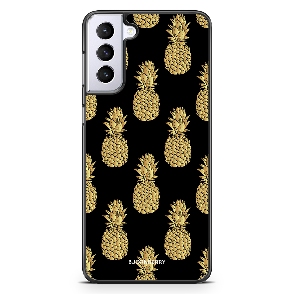 Samsung Galaxy S21 Plus Case - Gold Pineapples