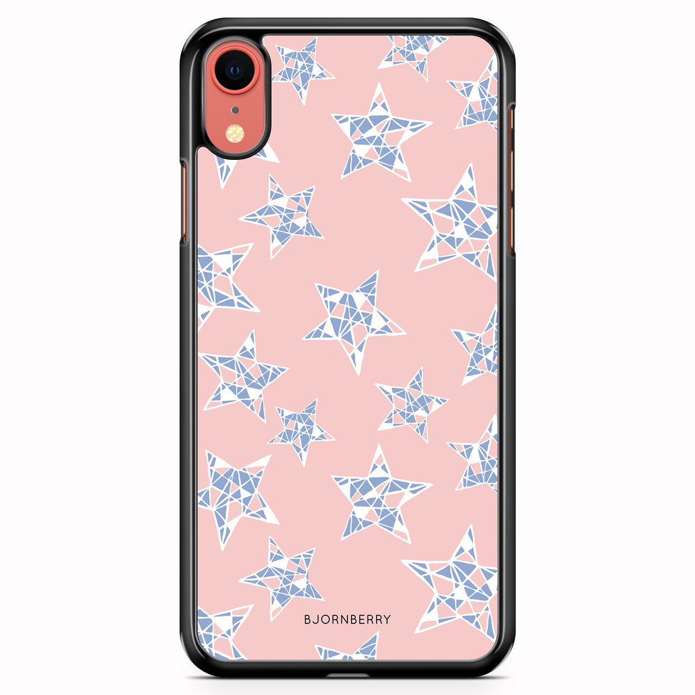 iPhone XR Case - Rose Quartz Stars
