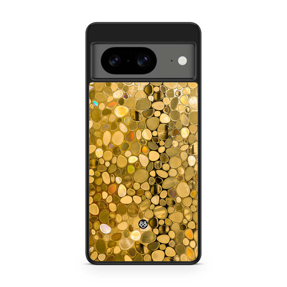 Google Pixel 8 Case - Stained Glass Gold