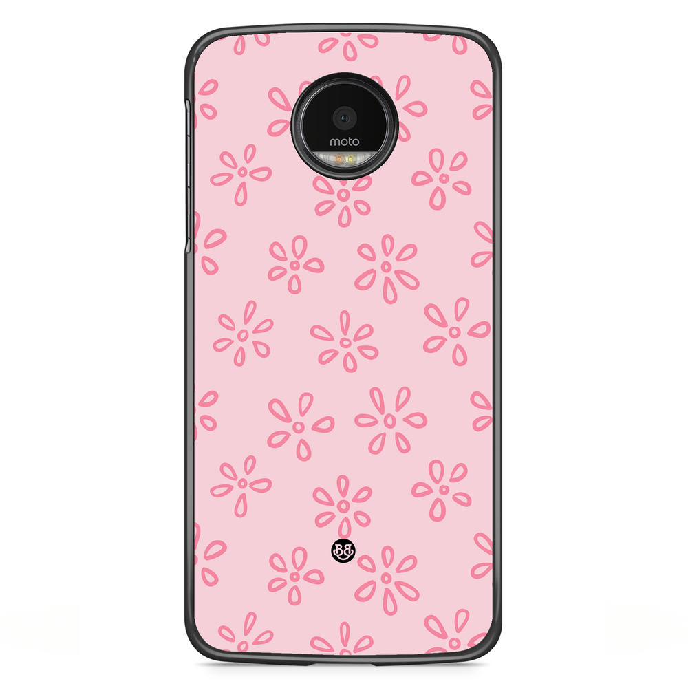 Motorola Moto G5S Plus Skal - Vårkollektion - Rosa
