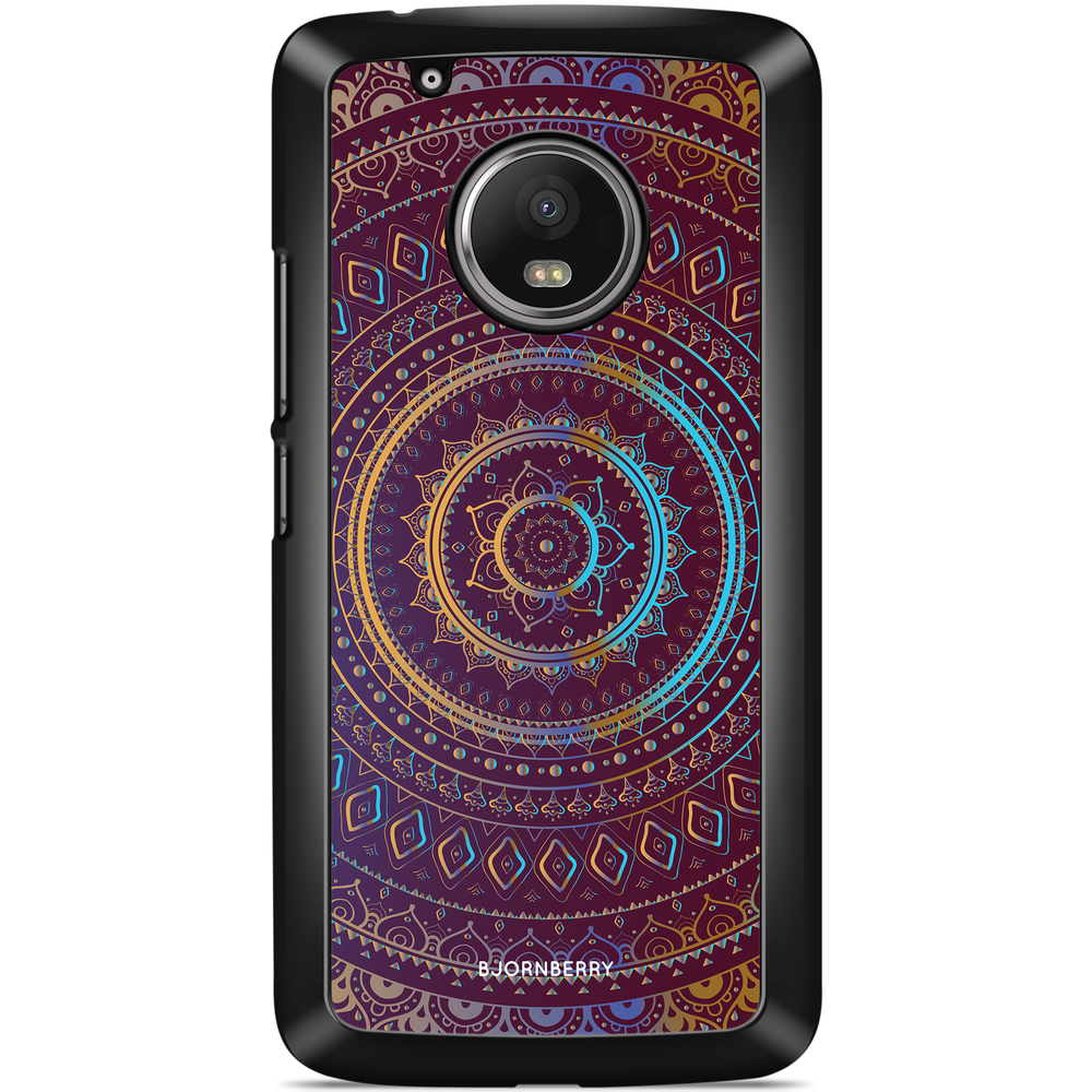 Moto G5 Plus Case - Purple Mandala