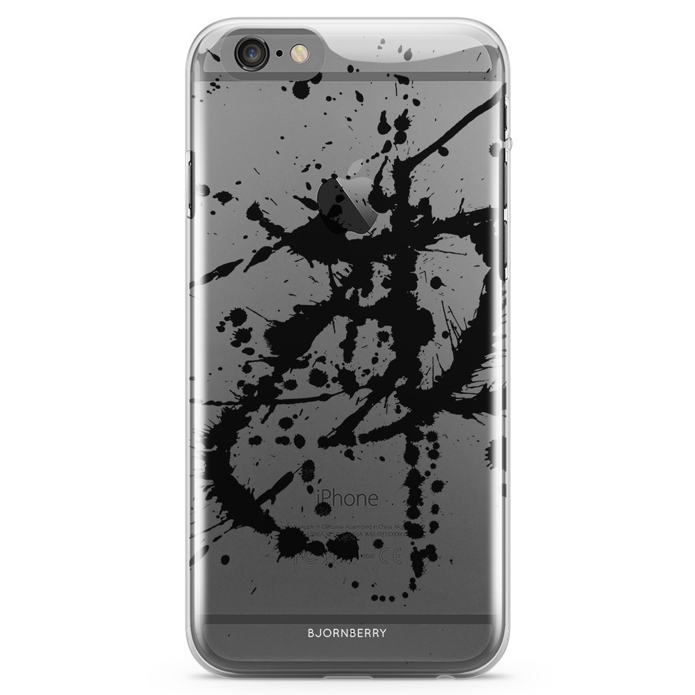 iPhone 6 Plus/6s Plus TPU Case - Black Blot