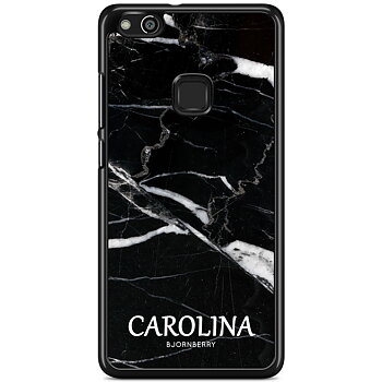 Huawei P10 Lite Case Custom - Black Marble Name