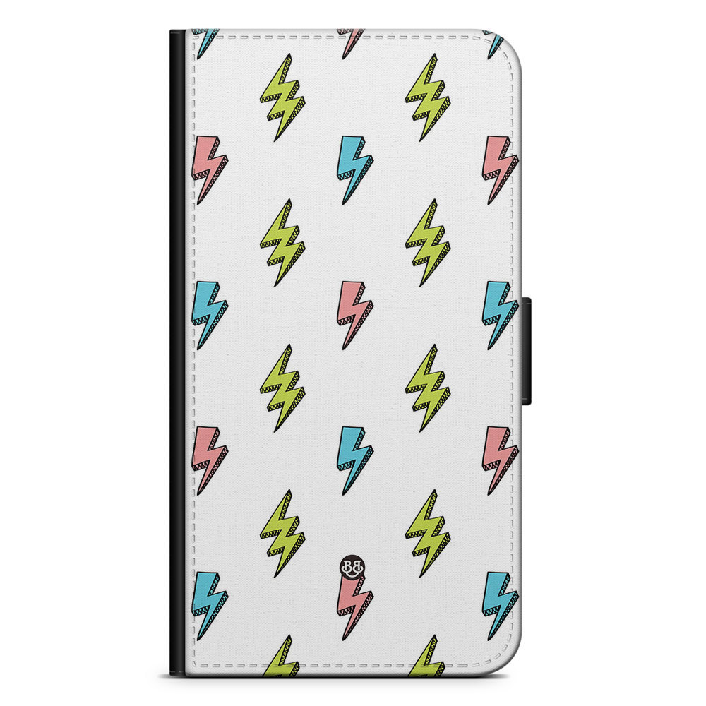Xiaomi 12 Pro Wallet Case - Lightning Bolts