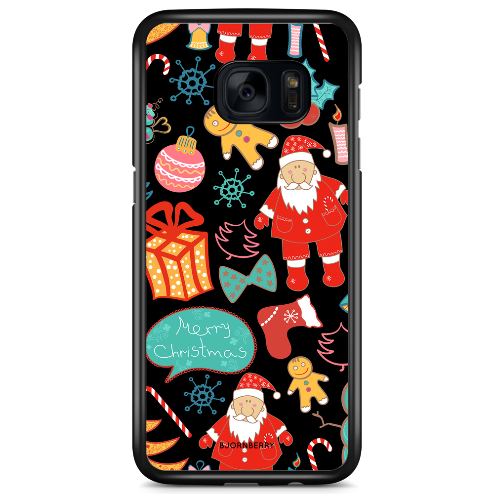 Samsung Galaxy S7 Edge Case - Christmas Pattern