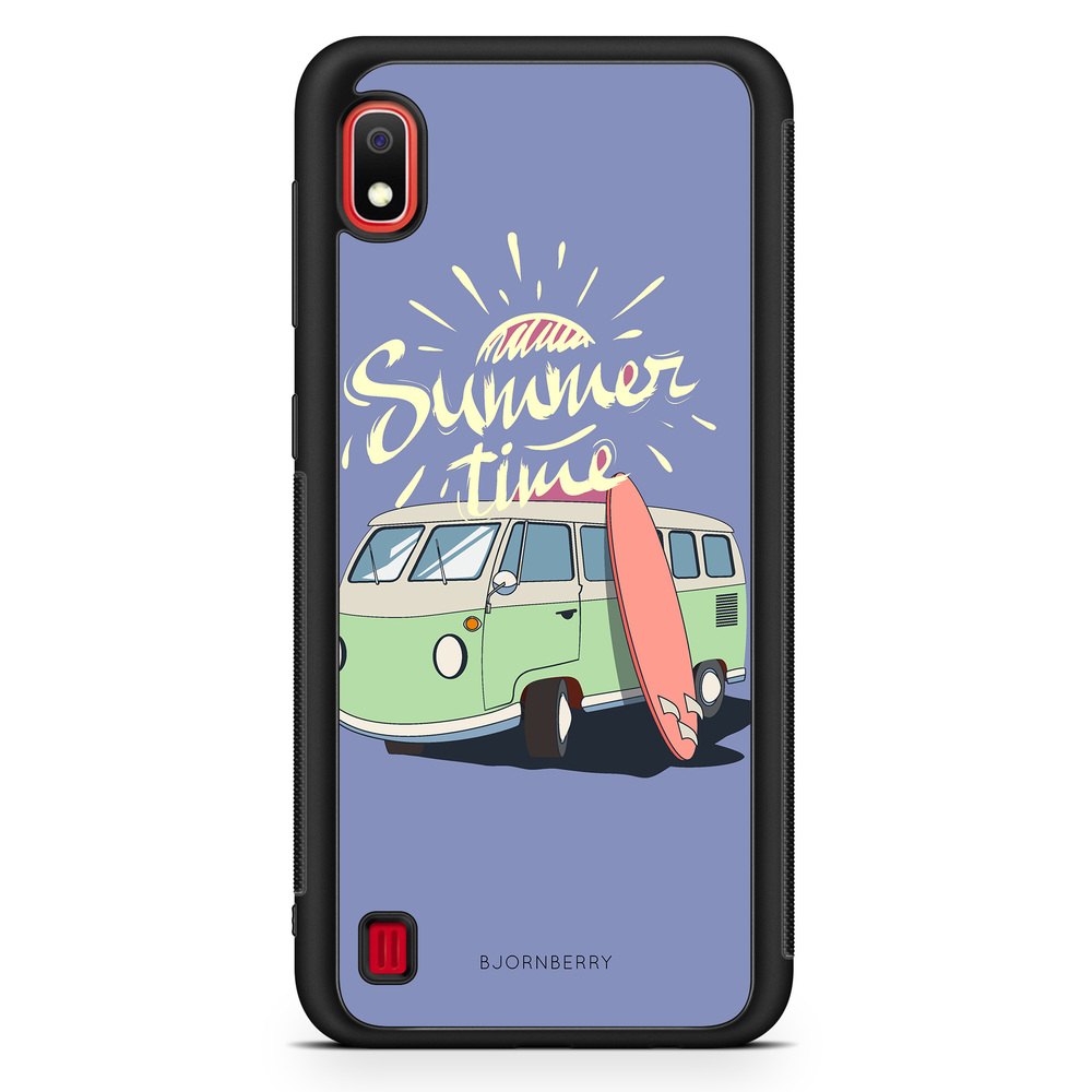 Samsung Galaxy A10 Case - Summer Van (Blue)