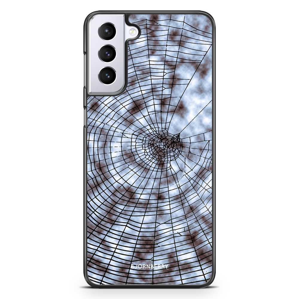 Samsung Galaxy S21 Plus Case - Black Spiderweb