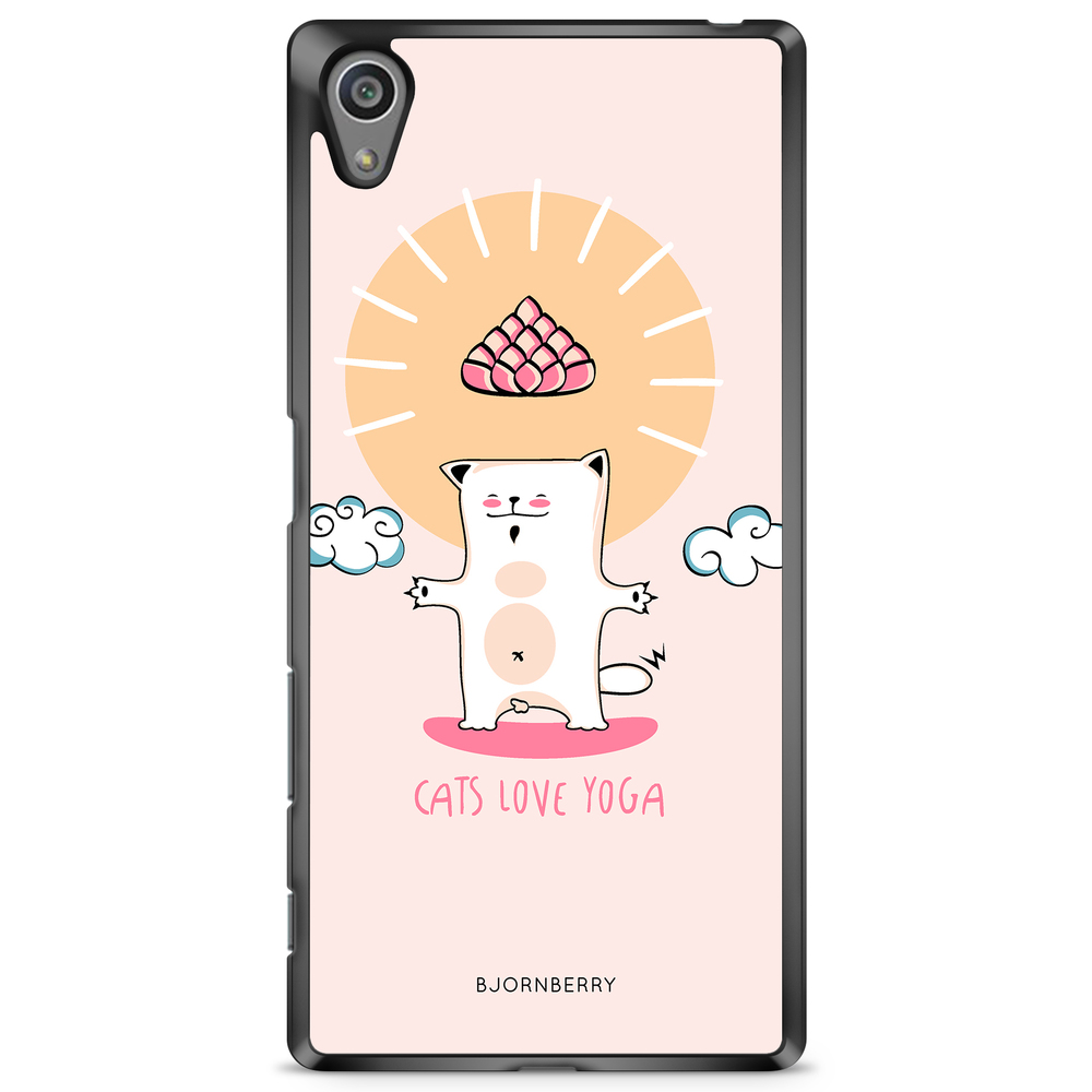 Sony Xperia Z5 Premium Case - Yoga Cat Nr1